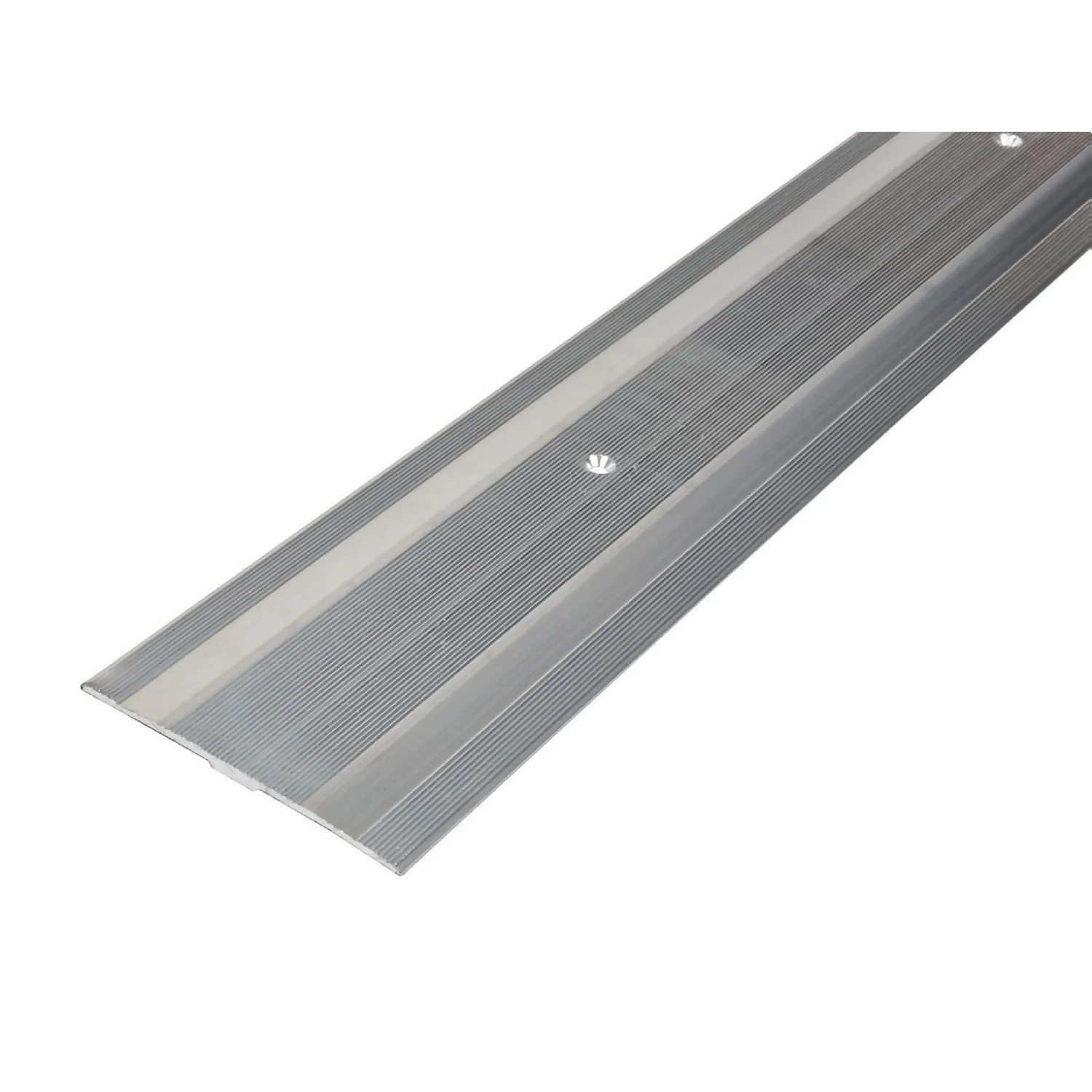 Vitrex Extra Wide Cover Strip Carpet Edge - Silver 1800mm 1 Vitrex Extra Wide Cover Strip Carpet Edge - Silver 1800mm
