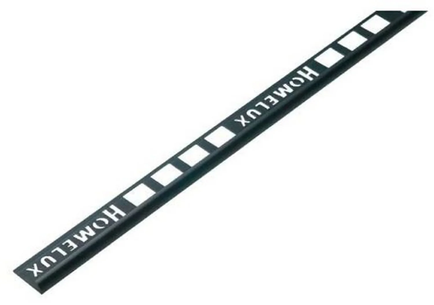 Homelux 6mm Round Edge PVC Tile Trim - Black - 1.83m 1 Homelux 6mm Round Edge PVC Tile Trim - Black - 1.83m