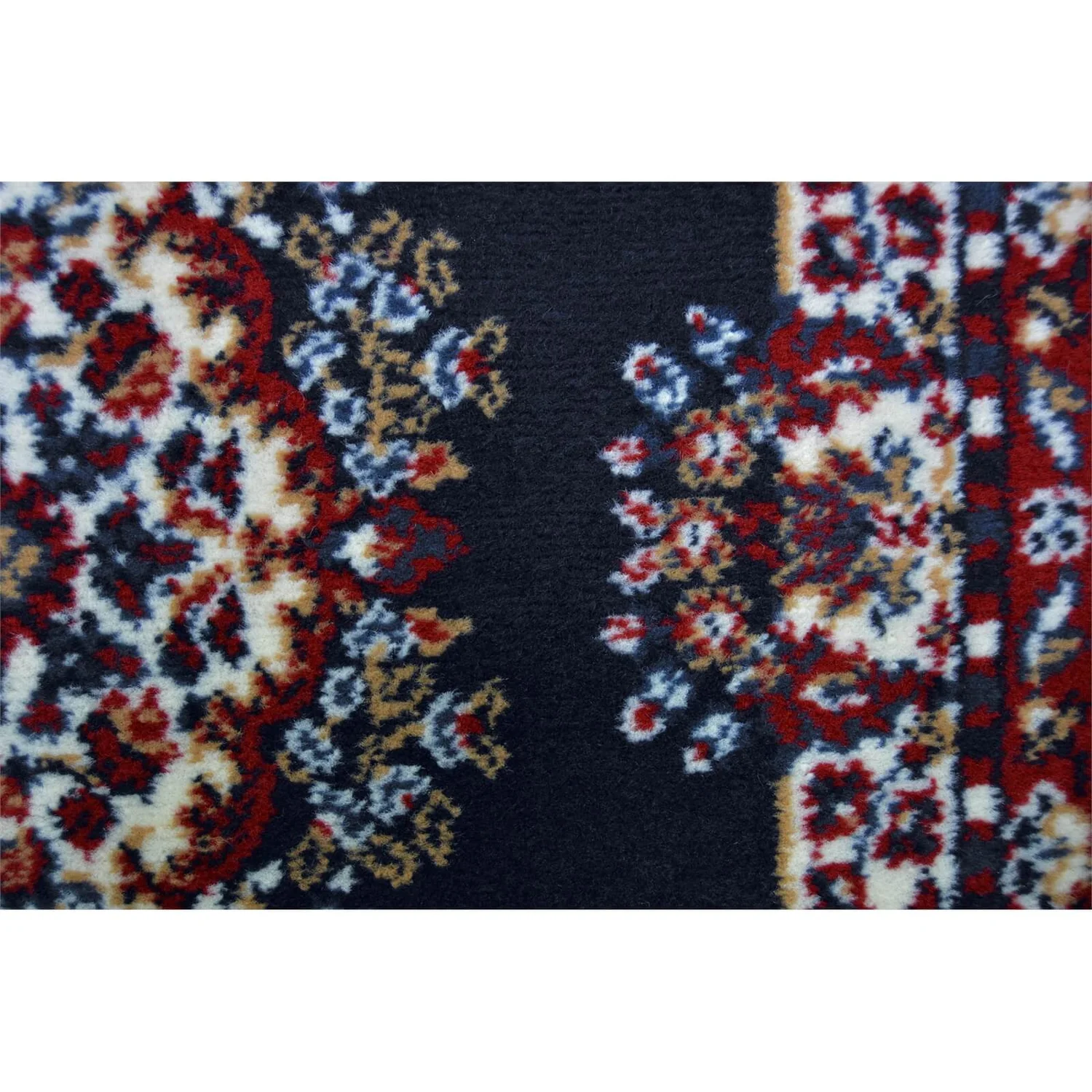None Maestro Medallion Navy Rug - 80 X 150cm 3 None Maestro Medallion Navy Rug - 80 X 150cm - Image 3