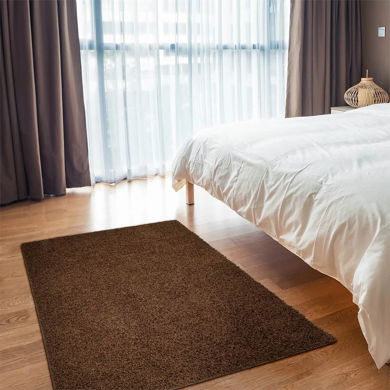 None Bali Washable Rug - Chocolate 2 None Bali Washable Rug - Chocolate - Image 2