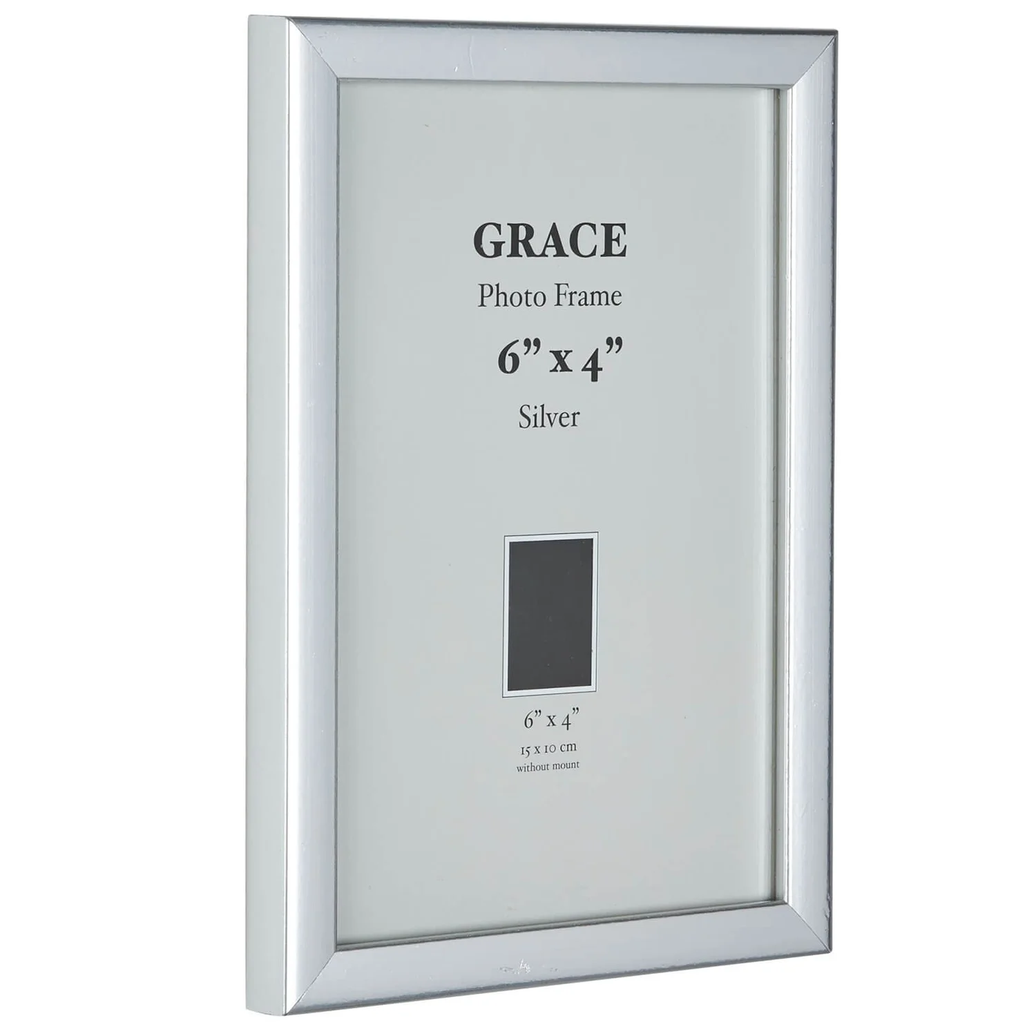 Grace Picture Frame 6 X 4 - Silver 1 Grace Picture Frame 6 X 4 - Silver