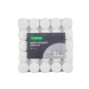 25 X Tealight Candles - White