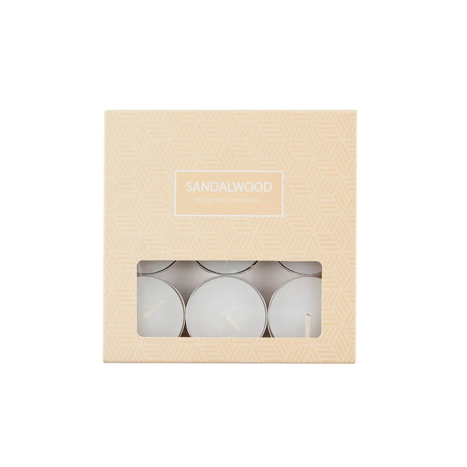 9 X Sandlewood Tealight Candle 1 9 X Sandlewood Tealight Candle