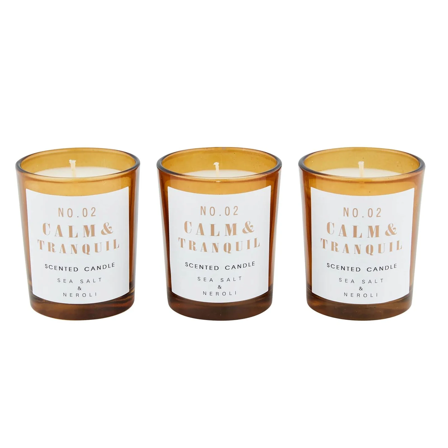 3 X Sea Salt & Neroli Votive Candles 1 3 X Sea Salt & Neroli Votive Candles