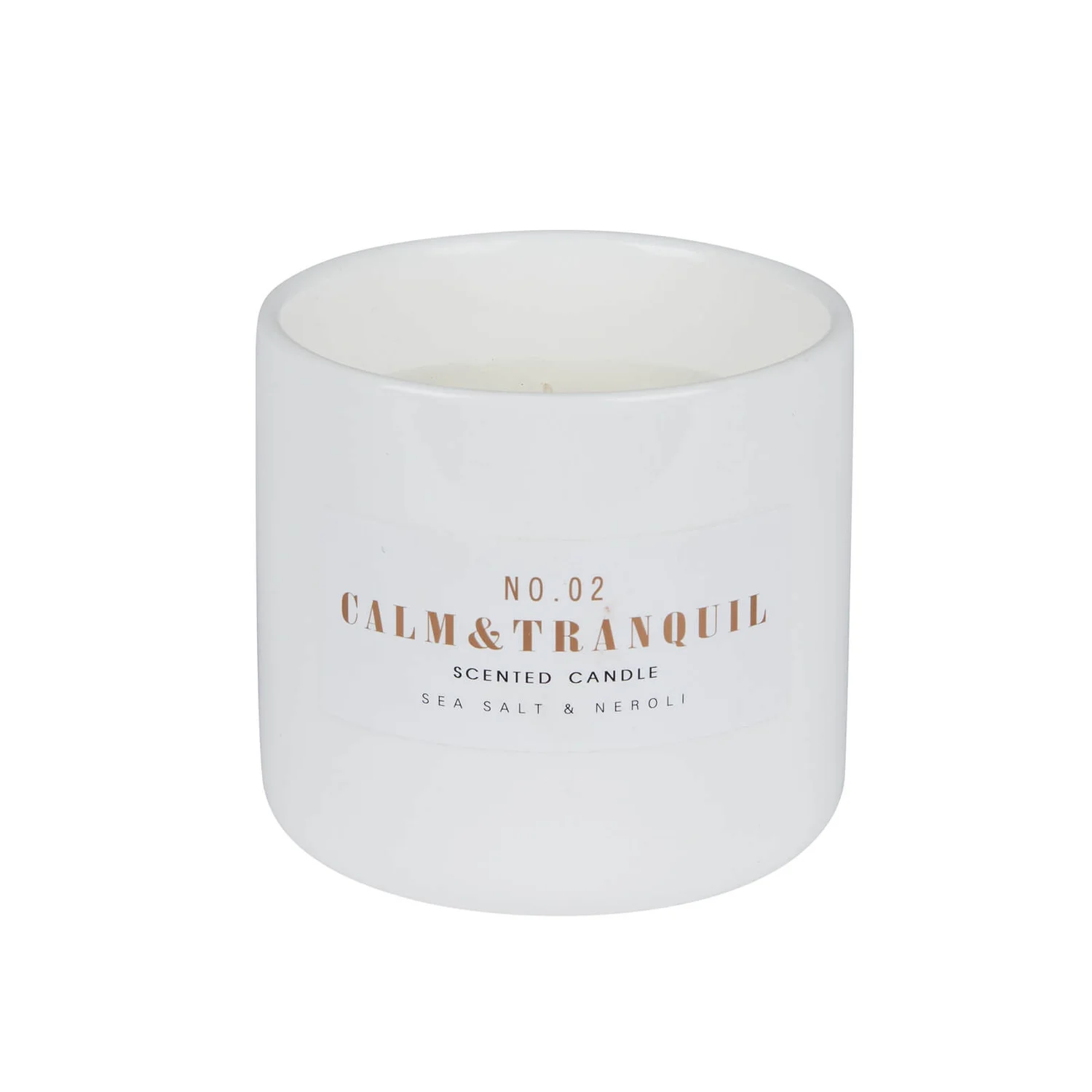 Sea Salt & Neroli Ceramic Candle 1 Sea Salt & Neroli Ceramic Candle