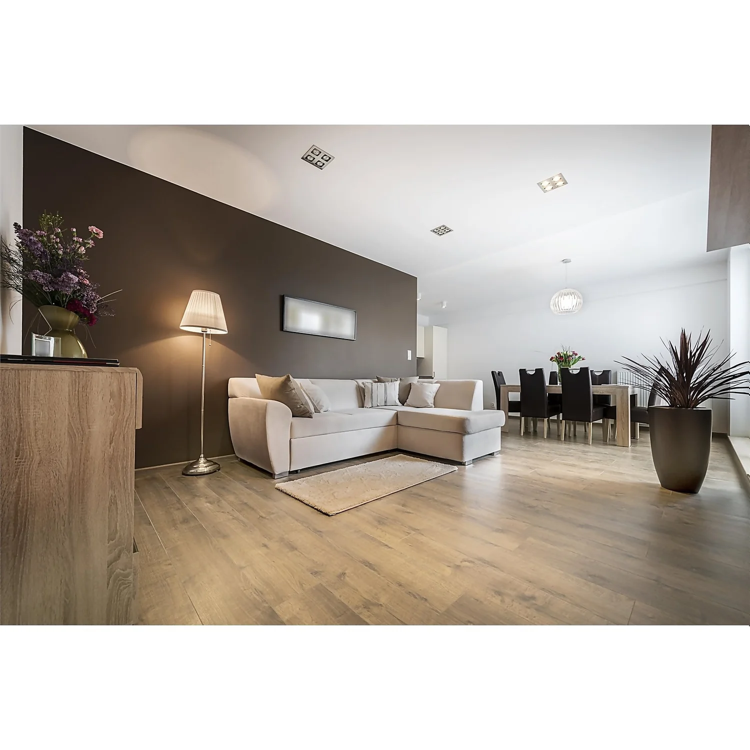 Kraus Rigid Core Luxury Vinyl Floor Tiles - Swinley 1 Kraus Rigid Core Luxury Vinyl Floor Tiles - Swinley