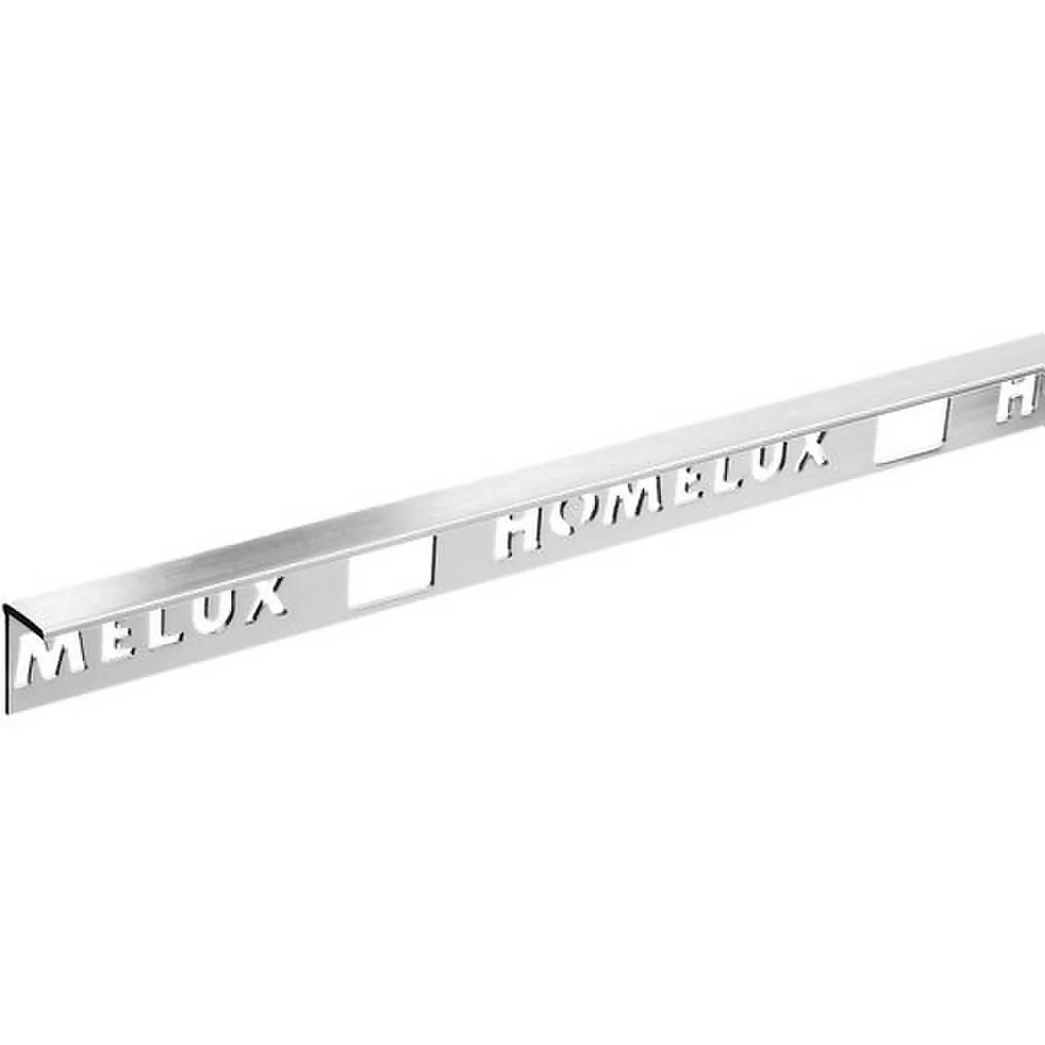 Homelux 10mm Straight Edge Tile Trim - Stainless Steel Effect - 1.83m 1 Homelux 10mm Straight Edge Tile Trim - Stainless Steel Effect - 1.83m