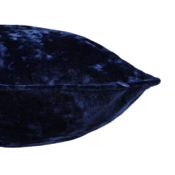 None Large Crushed Velvet Cushion - Navy - 58x58cm 5 None Large Crushed Velvet Cushion - Navy - 58x58cm -Home Base Sales Shop 12839195 1304833171429285