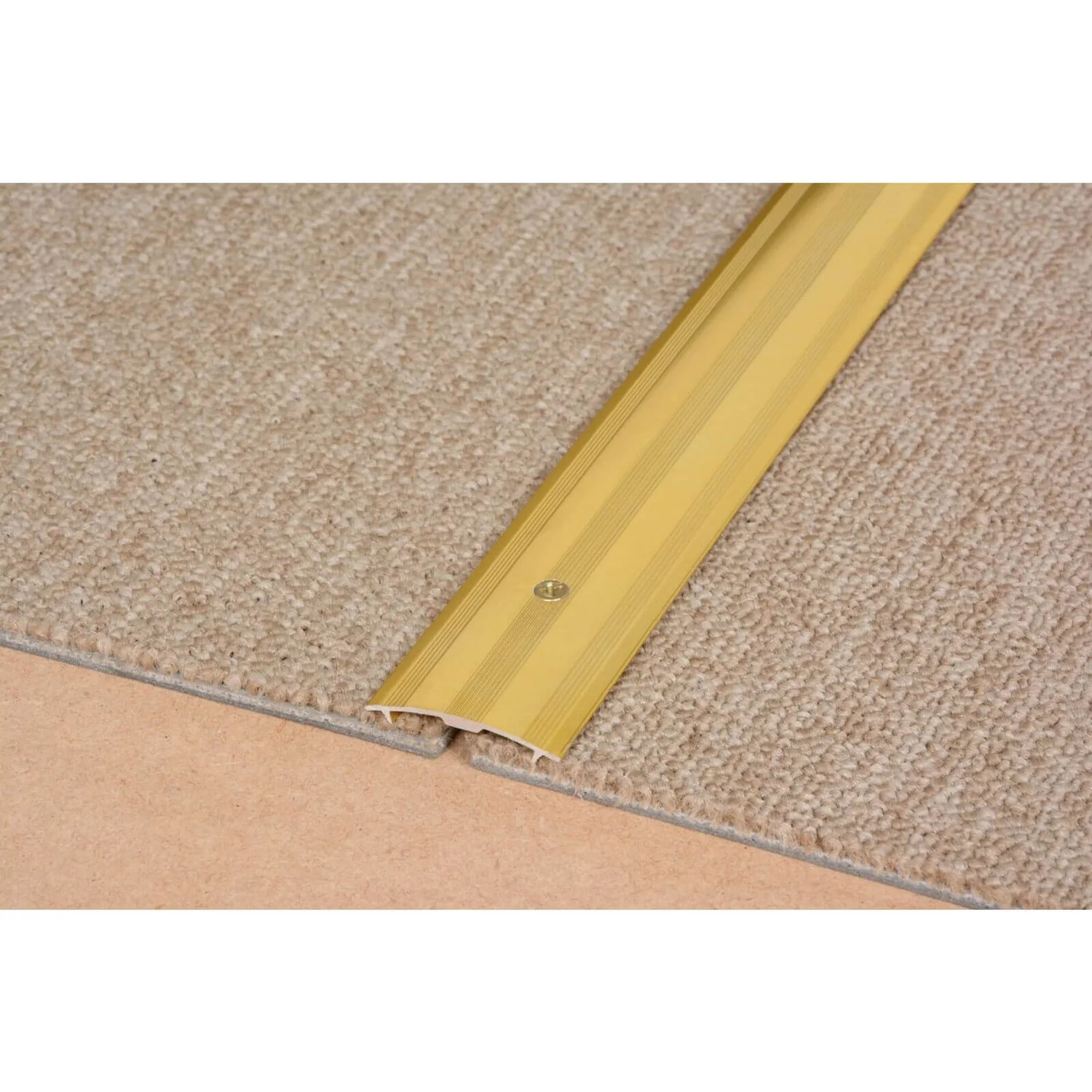 Vitrex Cover Strip Carpet To Carpet Edge - Gold 900mm 1 Vitrex Cover Strip Carpet To Carpet Edge - Gold 900mm