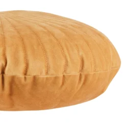 None Round Velvet Cushion - Ochre - 45cm 10 None Round Velvet Cushion - Ochre - 45cm -Home Base Sales Shop 12842181 2064832976758850