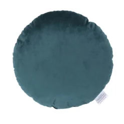 None Round Velvet Cushion - Teal - 45cm 11 None Round Velvet Cushion - Teal - 45cm -Home Base Sales Shop 12842182 1234832976442326