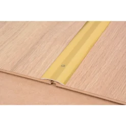Vitrex Cover Strip One Level Laminate & Vinyl Edge - Gold 900mm