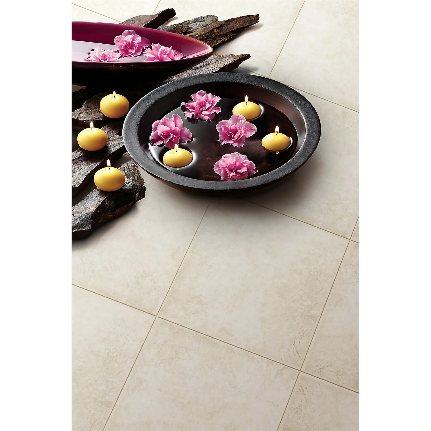 None Cuba White Ceramic Floor Tile 330 X 330mm - 1sqm Pack 1 None Cuba White Ceramic Floor Tile 330 X 330mm - 1sqm Pack