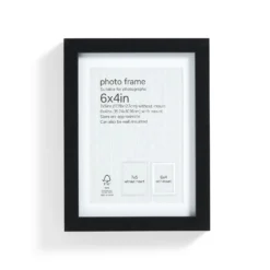 Box Photo Frame - 6x4" - Black 8 Box Photo Frame - 6x4" - Black -Home Base Sales Shop 12879234 1494853904046443