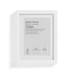 Box Photo Frame - 7x5" - White 8 Box Photo Frame - 7x5" - White -Home Base Sales Shop 12879244 6464853904409743