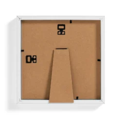 Box Photo Frame - 4x4" - White -Home Base Sales Shop 12879246 1134853904081882