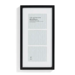 Box Photo Frame Multi Aperture - 40x20cm - Black 8 Box Photo Frame Multi Aperture - 40x20cm - Black -Home Base Sales Shop 12879250 7494853904667059