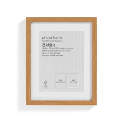 Box Photo Frame - 8x6" - Oak 8 Box Photo Frame - 8x6" - Oak -Home Base Sales Shop 12879252 1874853904653631