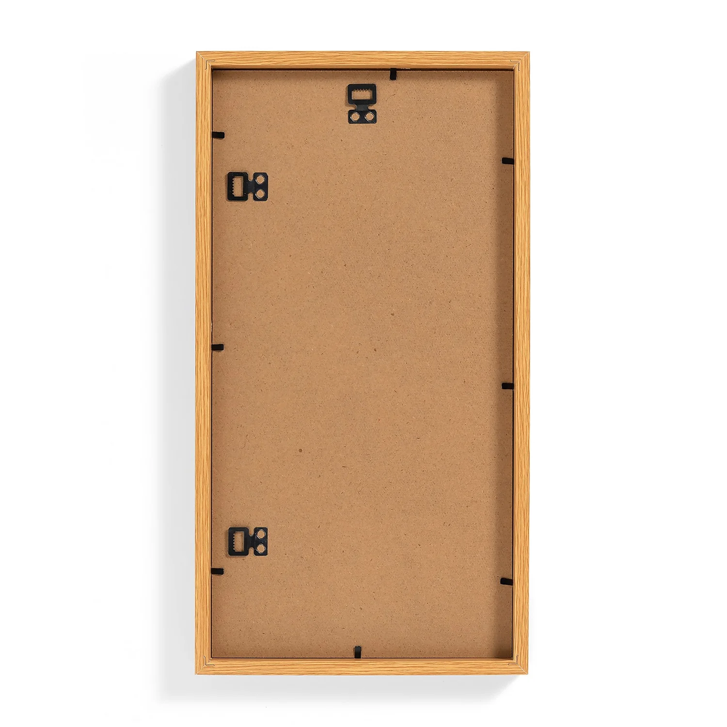 Box Photo Frame Multi Aperture - 40x20cm - Oak 3 Box Photo Frame Multi Aperture - 40x20cm - Oak - Image 3