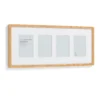 Box Photo Frame Multi Aperture - 60x25cm - Oak
