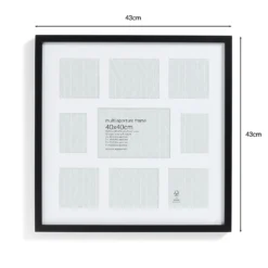 Box Photo Frame Multi Aperture - 40x40cm - Black 9 Box Photo Frame Multi Aperture - 40x40cm - Black -Home Base Sales Shop 12879262 1724940538612912