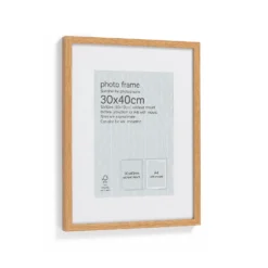 Box Photo Frame - 30x40cm - Oak