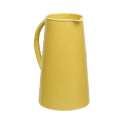 Ceramic Jug With Embossed Heart - Ochre -Home Base Sales Shop 12886085 1384843705861632
