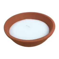Biteshield Candle Cit Tc Dish White Wax
