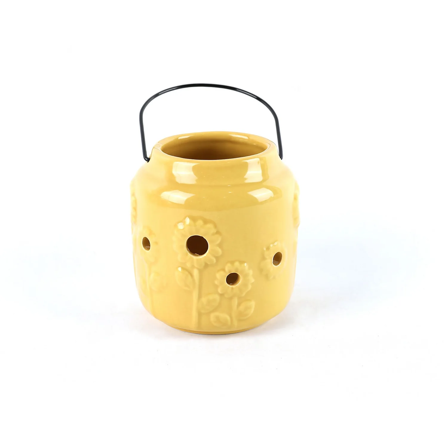 Ceramic Lantern - Yellow Dolomite 1 Ceramic Lantern - Yellow Dolomite