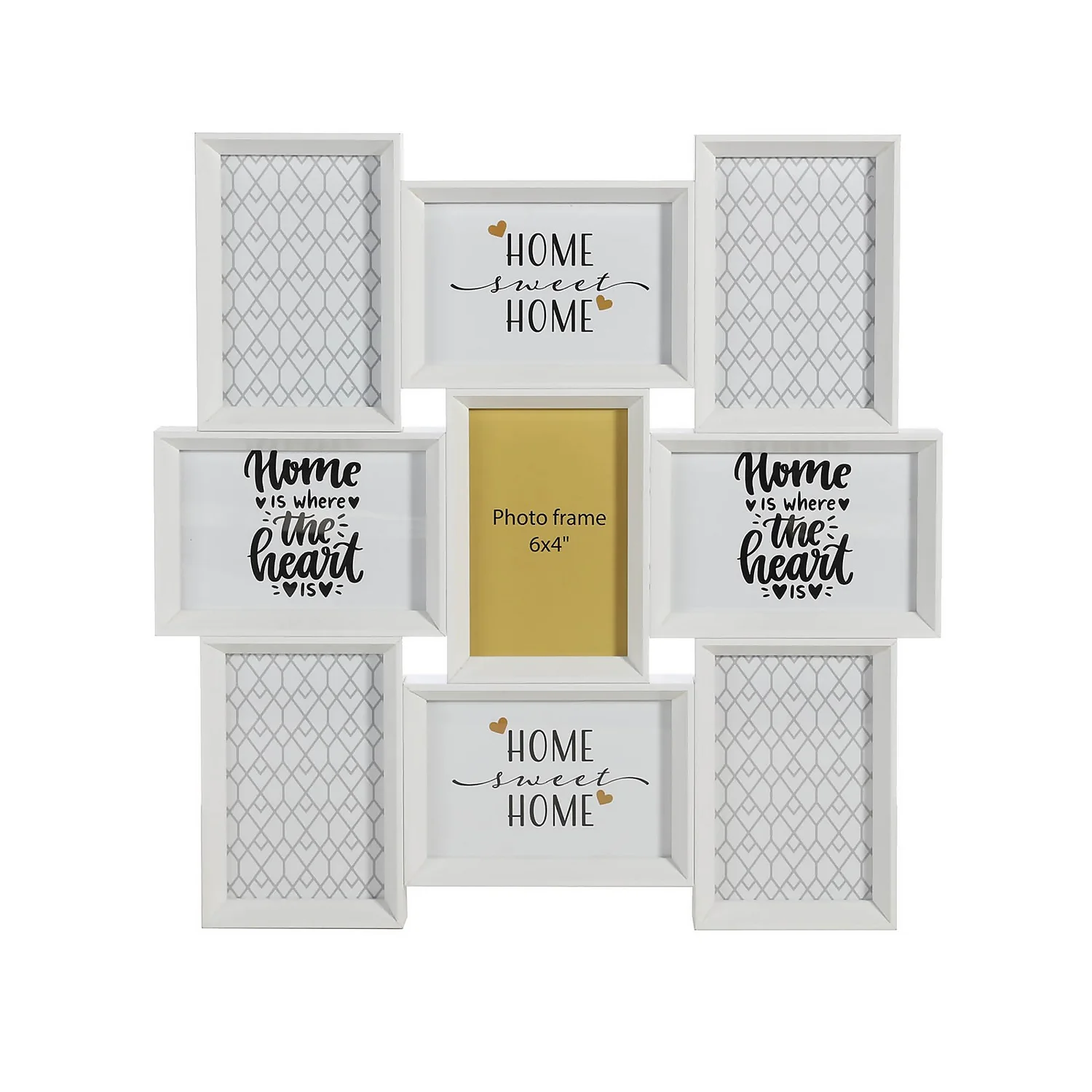 Multi Aperture Frame - White 1 Multi Aperture Frame - White