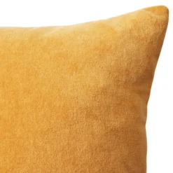 House Beautiful Velvet Linen Cushion - 45x45cm - Ochre 5 House Beautiful Velvet Linen Cushion - 45x45cm - Ochre -Home Base Sales Shop 12887007 5864947432597234
