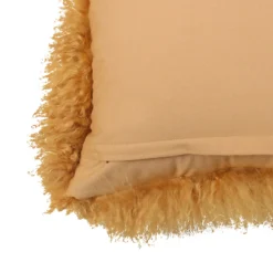 House Beautiful Real Mongolian Wool Cushion - Mustard - 38x38cm 7 House Beautiful Real Mongolian Wool Cushion - Mustard - 38x38cm -Home Base Sales Shop 12887215 1574843806941340