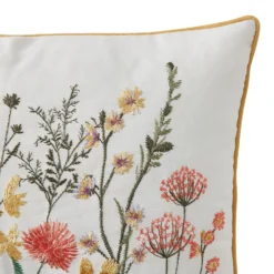 Embroidered Floral Cushion - 30x50cm 7 Embroidered Floral Cushion - 30x50cm -Home Base Sales Shop 12887890 1064864248143835