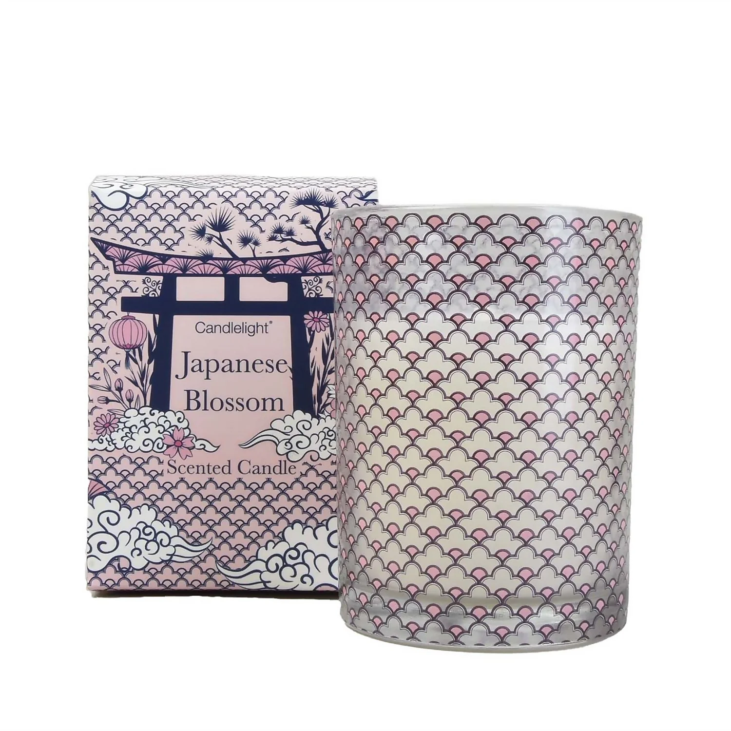 Gift Box Candle - Japanese Blossom 1 Gift Box Candle - Japanese Blossom