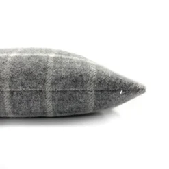 Country Living Wool Check Cushion - 50x50cm - Grey -Home Base Sales Shop 12889089 4864858299728295