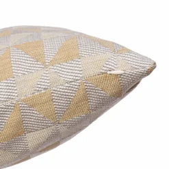 None Chenille Geo Cushion - Ochre -Home Base Sales Shop 12891730 1274880596457625