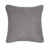 None Corduroy Cushion - 43x43cm - Flint Grey