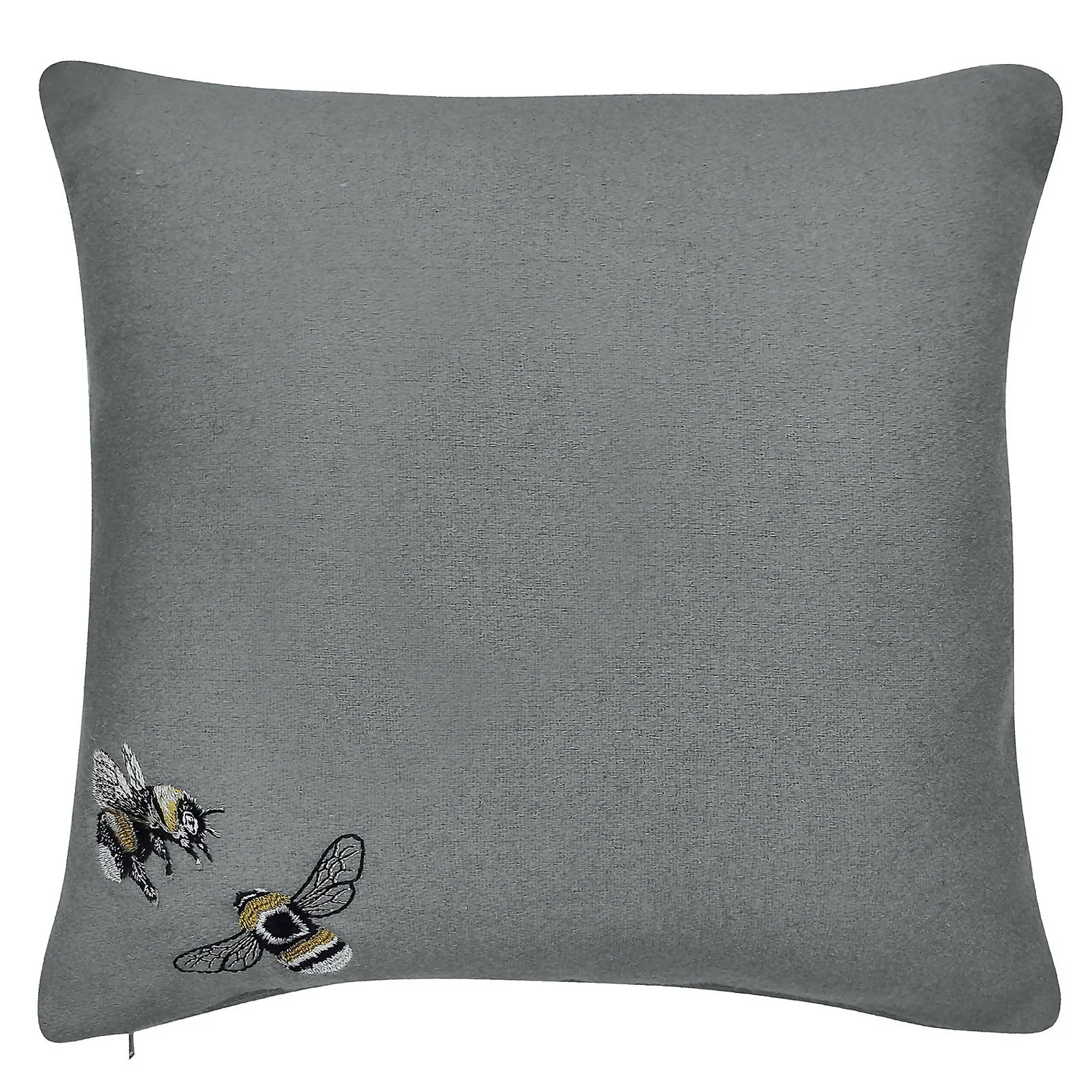 None Embroidered Bee Cushion - 43x43cm 1 None Embroidered Bee Cushion - 43x43cm