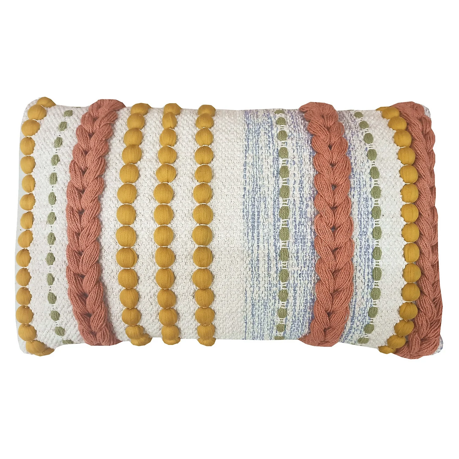 Cotton Knot Cushion - 30x50cm 1 Cotton Knot Cushion - 30x50cm