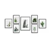 Set Of Gallery Frames 7pcs Black