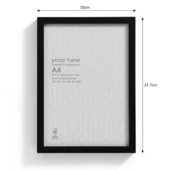 Box Photo Frame A4 Black. 8 Box Photo Frame A4 Black. -Home Base Sales Shop 13027975 7374928088485331