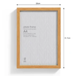 Box Photo Frame - A4 - Oak 8 Box Photo Frame - A4 - Oak -Home Base Sales Shop 13027977 3904944153815061