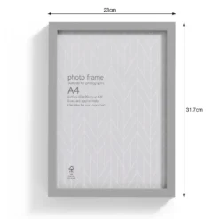 Box Photo Frame - A4 - Grey -Home Base Sales Shop 13027979 3194944153245904