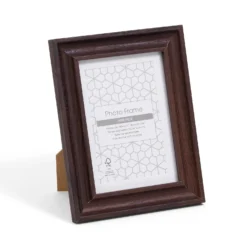 Twin Pack Of Photo Frames - Walnut - 6x4in -Home Base Sales Shop 13027989 8674944099347337