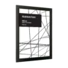 Aluminium Photo Frame - Set Of 2 10x15cm - Black