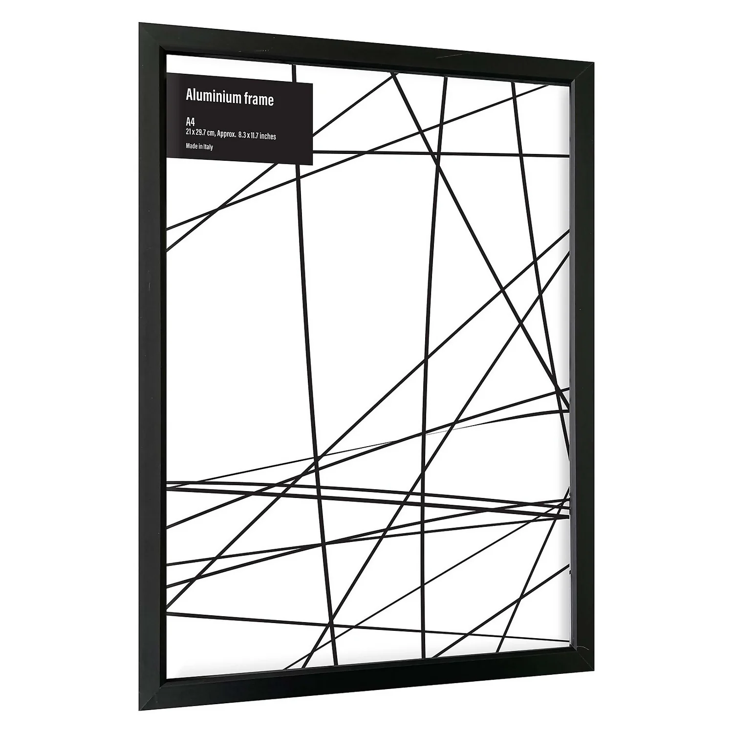 Aluminium Photo Frame - A4 - Black 1 Aluminium Photo Frame - A4 - Black