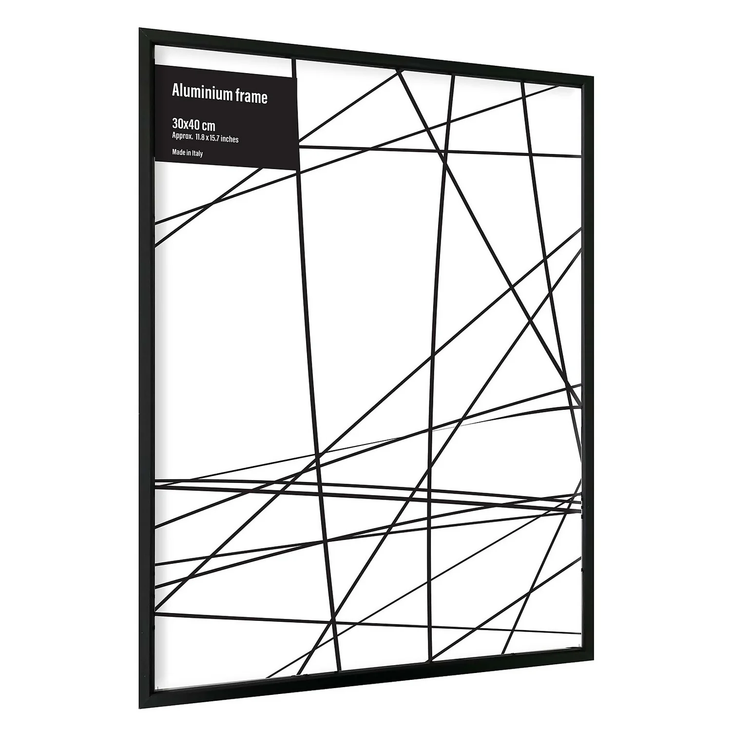 Aluminium Photo Frame - 30x40cm - Black 1 Aluminium Photo Frame - 30x40cm - Black