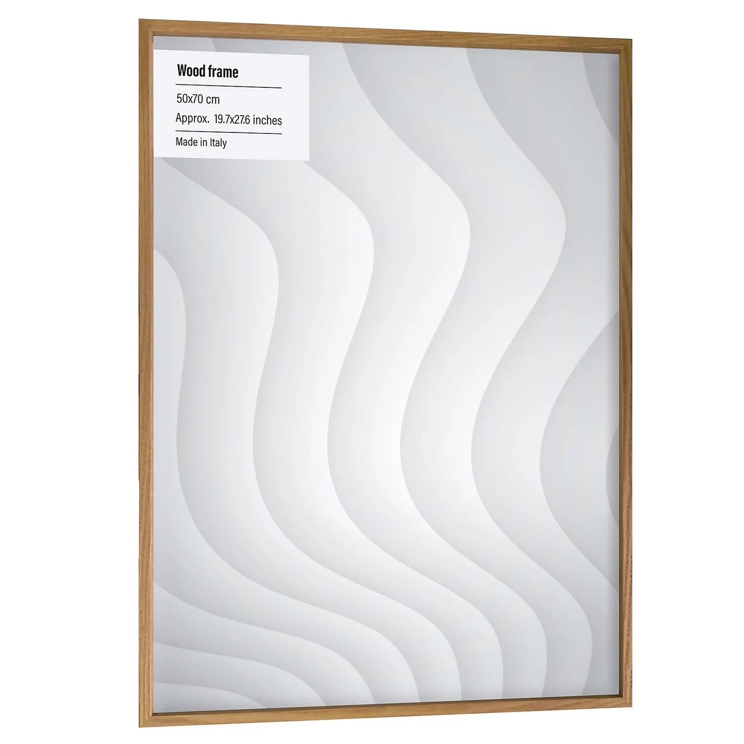 Wood Photo Frame - 50x70cm - Oak 1 Wood Photo Frame - 50x70cm - Oak