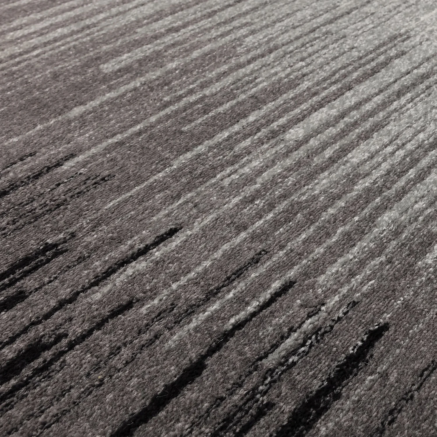 Parallel Stripe Rug - Grey - 120x170cm 4 Parallel Stripe Rug - Grey - 120x170cm - Image 4