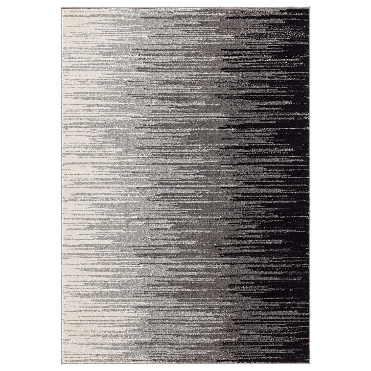 Parallel Stripe Rug - Grey - 120x170cm 1 Parallel Stripe Rug - Grey - 120x170cm